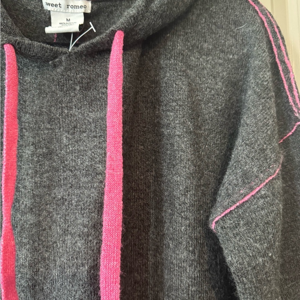 Sweet Romeo Knit Hoodie Sweater l M - Picture 3 of 6